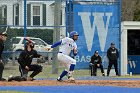 Baseball vs Nichols  Wheaton College Baseball vs Nichols College. - Photo By: KEITH NORDSTROM : Wheaton, baseball